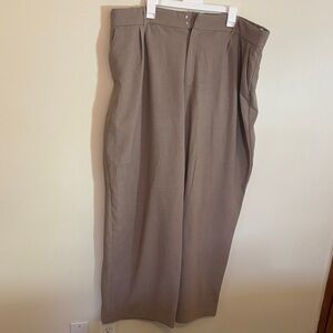 Abercrombie & Fitch Sloane High-Rise wide leg pant XXL